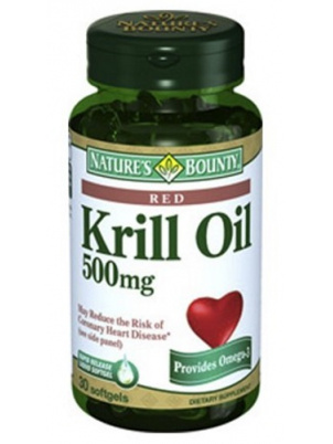 Natures Bounty Масло криля 500мг 30 капс 30 капс