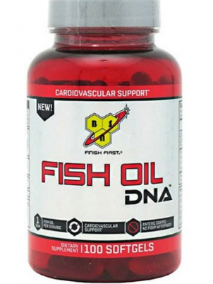 BSN DNA Fish Oil 100 softgels 100 капс