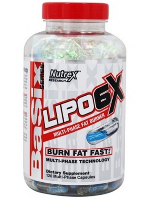 Nutrex Lipo-6X 120 cap 120 капсул