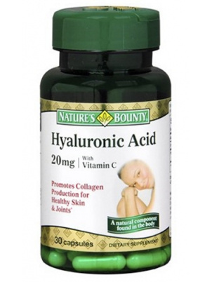 Natures Bounty Гиалуроновая Кислота 20мг 30 капс 30 капс