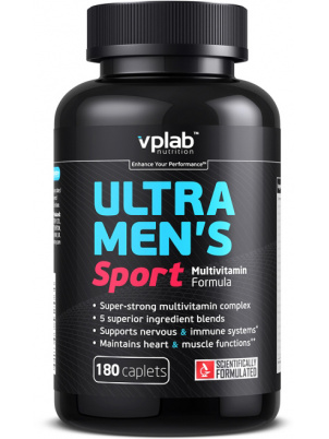 VP  Laboratory Ultra Men’s Sport Multivitamin 180 caps 180 каплет