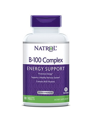 Natrol B-100 Complex 100 tab 100 таблеток