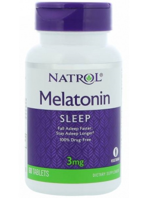 Natrol Melatonin 3mg 60tab 60 таб.