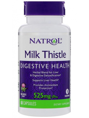 Natrol Milk Thistle Advantage 525mg 60 капс.