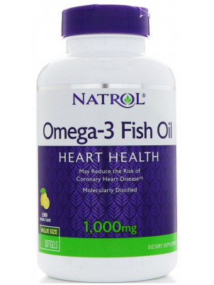 Natrol Omega-3 Fish Oil 1000mg 60caps 60 капс.