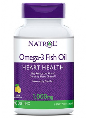 Natrol Omega-3 Fish Oil 1000mg 90caps 90 капс.