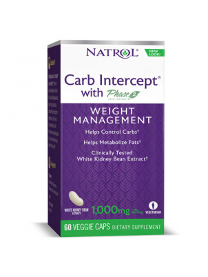 Natrol White Kidney Bean Carb Intercept 60 капс.