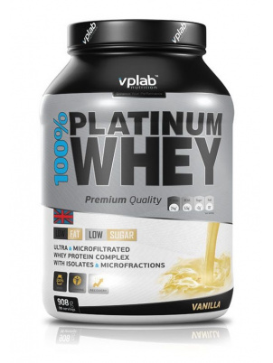 VP  Laboratory 100% Platinum Whey Protein 908g 