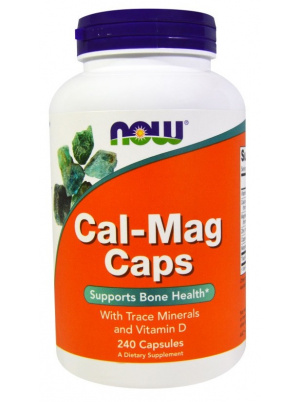 NOW  Calcium & Magnesium 240 cap 240 саp