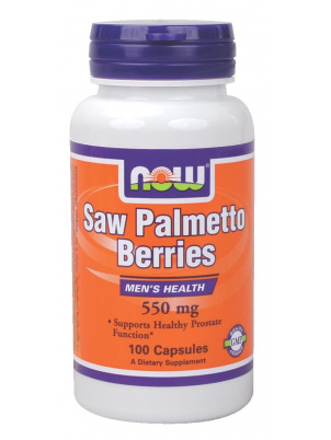 NOW  Saw Palmetto 550mg 100 vcap 100 капсул