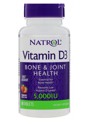 Natrol Vitamin D3 5.000 ME 90 tab 90 таб