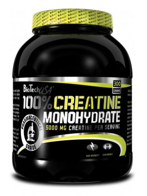 BioTech 100% Creatine Monohydrate 300g 300 г