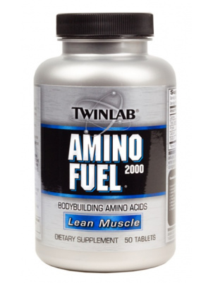 TwinLab Amino Fuel Tabs 2000 50 tab 50 таблеток 