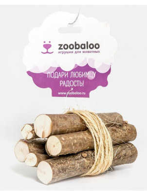 Zoobaloo Палочка для грызунов орешник арт. 663 