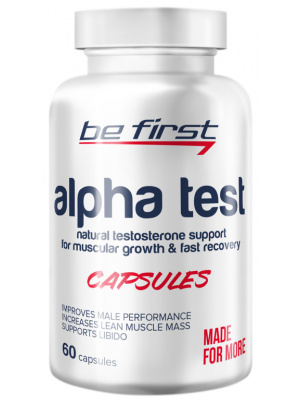 Be First Alpha Test 60 cap 60 капсул