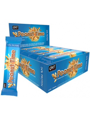 QNT Peanut Time Bar Box 12 x 60g 12 шт.