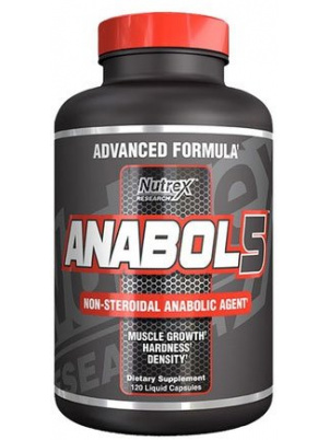 Nutrex Anabol 5 120 cap 120 капсул