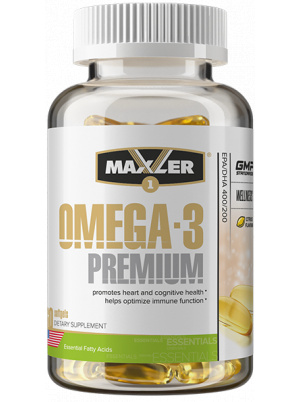 Maxler Omega-3 Premium 60 softgel 60 капс