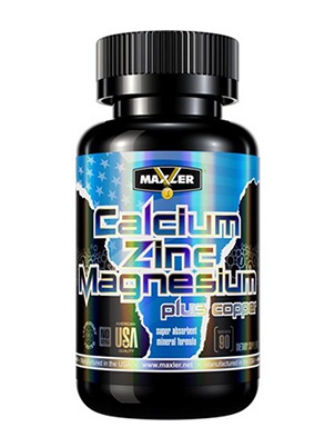 Maxler Calcium Zinc Magnesium 90 tab 90 таблеток