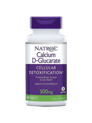 Natrol Calcium D-Glucarate 500 mg 60 tab 60 таблеток