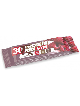 ProteinRex Протеиновый батончик 30%  GYM 60g  Малина-йогурт 60 г