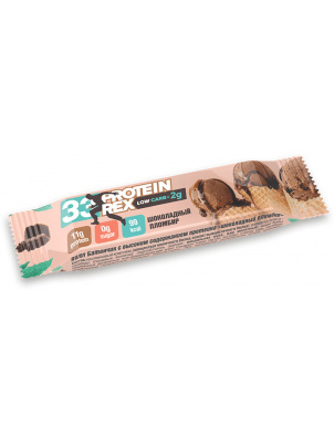 ProteinRex Протеиновый батончик 33%  LOW CARB  35g  Шоколадный пломбир 35 г