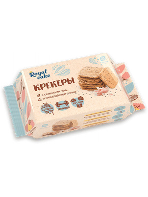 ProteinRex 20% Протеиновый крекер 84g  с Гималайской солью и семенами Чиа 84 г