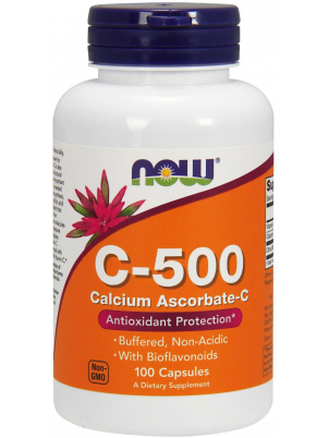 NOW  NOW / C-500 Calcium Ascorbate 100 cap 100 капс