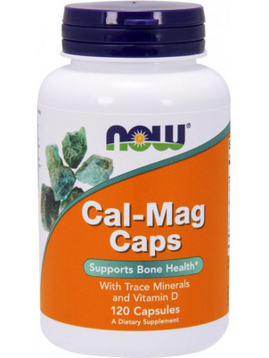 NOW  Cal-Mag Caps 120 cap 120 капсул