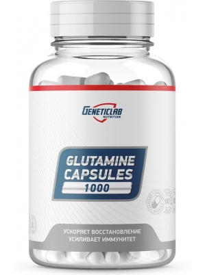 Geneticlab Glutamine 1000mg 180 cap 180 капс