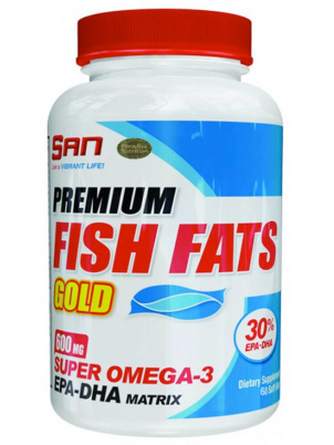 SAN Premium Fish Fats Gold 60 softgels 60 капс