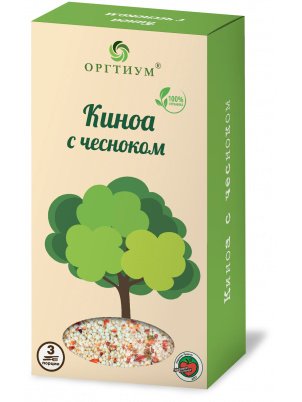 Оргтиум Киноа с чесноком 180г  180 г