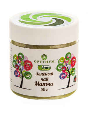 Оргтиум Зеленый чай матча, 50г 50 г