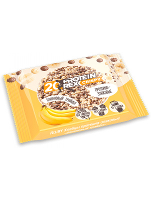 ProteinRex Протеино-злаковвые хлебцы 20% CRISPY 55g Банановый трайфл 55 г