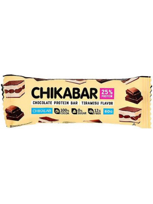 CHIKALAB Протеиновый батончик CHIKABAR 60g Тирамису 60 г
