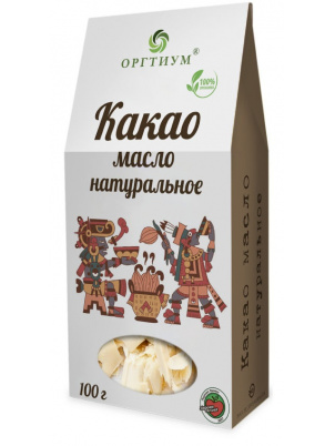 Оргтиум Какао масло натуральное, 100г 100 г
