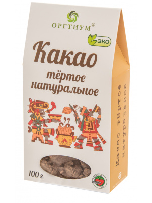 Оргтиум Какао-тертое 100г 100 г