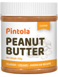 PINTOLA Арахисовая паста  Creamy Classic (по американскому рецепту), 350г