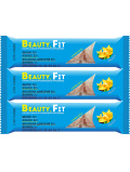 Beauty Fit Натуральные низкоуглеводные кокосовые пирожные с протеином 3шт х 66гр Ваниль