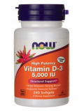 NOW  Vitamin D-3 5000 ME 240 softgel