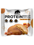 Prime Kraft Протеиновое печенье PRIMEBAR BISCUIT с начинкой, соленая карамель 40г