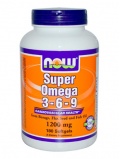NOW  Super Omega 3-6-9 1200mg 90 cap