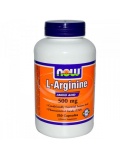 NOW  L-Arginine 500mg 250 cap