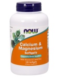 NOW  Calcium & Magnesium + Vitamin D & Zinc 120 cap