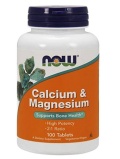 NOW  Calcium & Magnesium 100 tab
