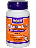 NOW  Vitamin D-3 400 180 cap
