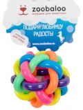 Zoobaloo Мяч витой резиновый большой 7 см, арт. 318