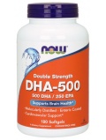 NOW  DHA-500 180 softgels