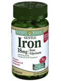Natures Bounty Легкодоступное железо 18мг 60 капс