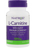Natrol L-carnitine 500mg 60caps